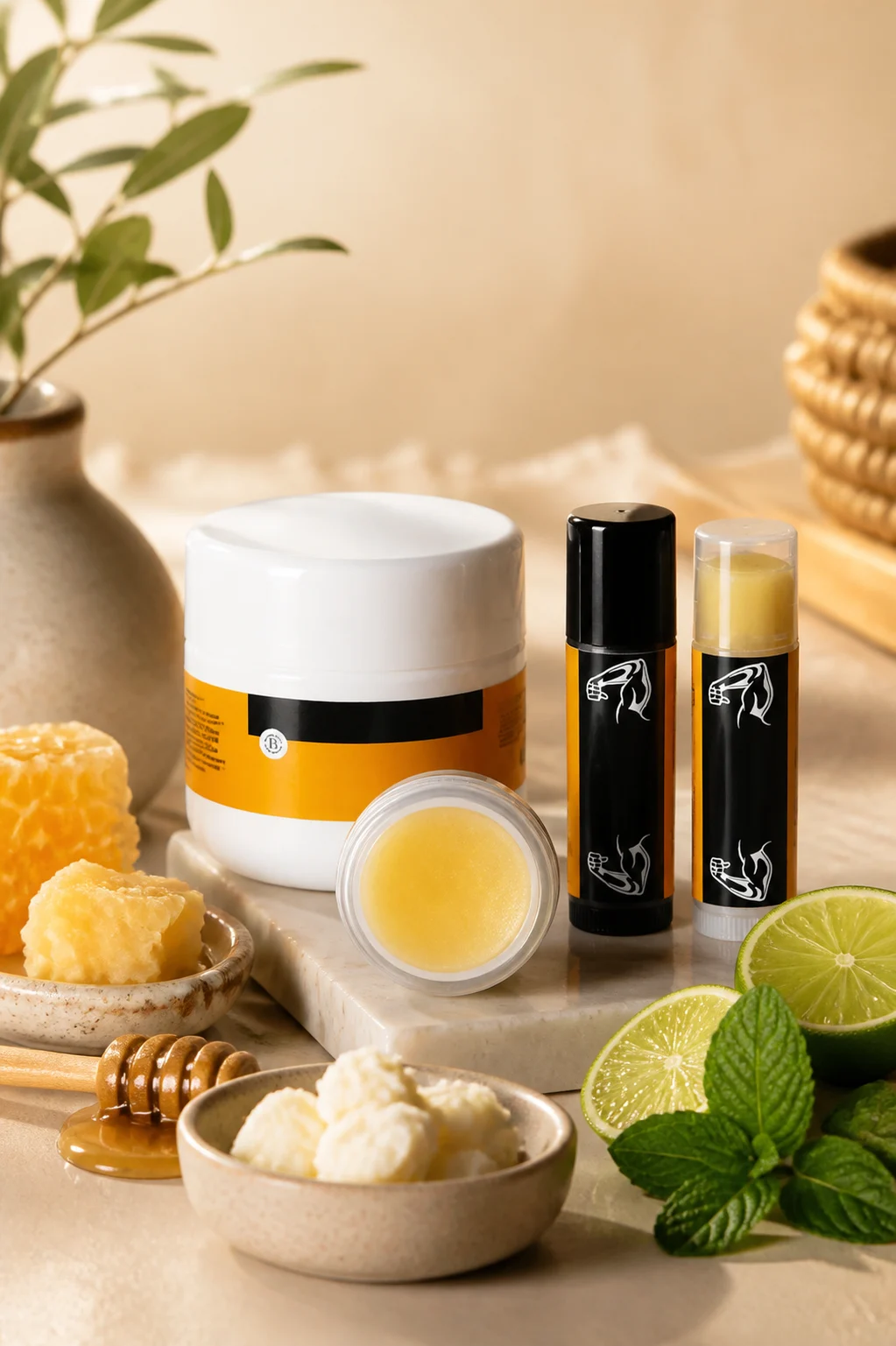 Blesteire Beauty personalised natural lip care products