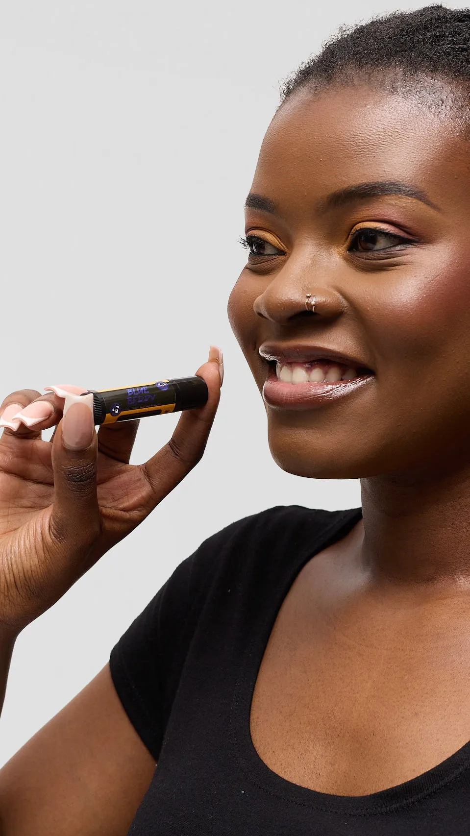 Natural beeswax Blue Berry Lip Balm