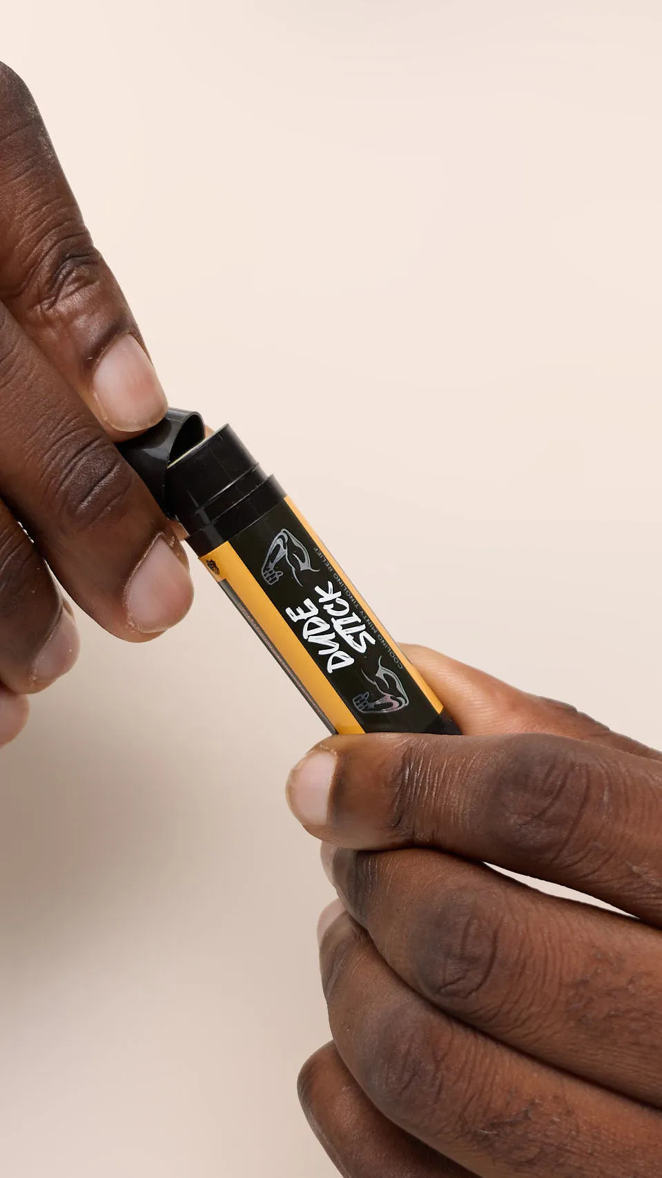 Natural Beeswax Dude Stick Men's Lip Balm