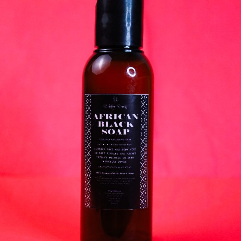 Liquid African Black Soap by Blesteire Beauty Kenya